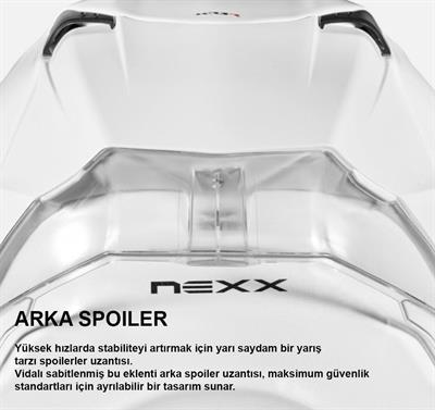NEXX X.R3R SWIRL KARBON MAVİ KASK