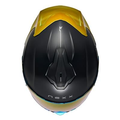 NEXX Y.100R SUBSONIC MAT SİYAH-KIRMIZI KASK