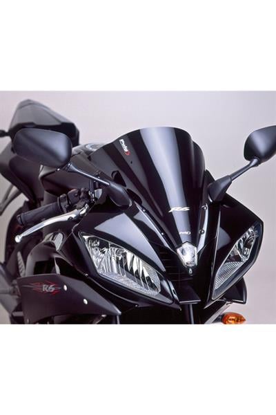 Puig 4059N Siyah Racing Ön Cam - Yamaha YZF-R6 (2006-2007) Uyumlu