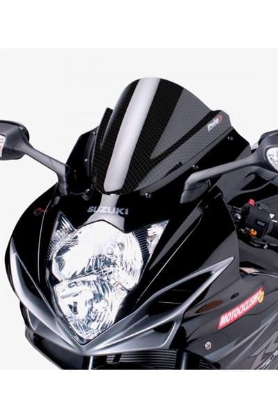 Puig 5605C Karbon Görünümlü Racing Ön Cam - Suzuki GSX-R600/750 (2011-2013) Uyumlu