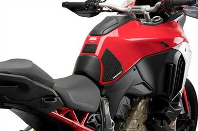 PUIG/21303N LATERAL TANK PADS DUCATI C/BLACK