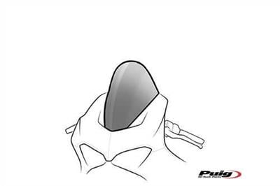 PUIG/3737H R-RACER SCREEN YAMAHA YZF-R3 C/SMOKE