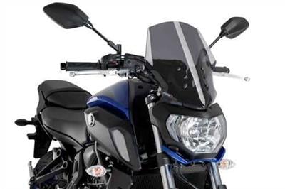 PUIG/9667F W.SHIELD NG TOURING YAMAHA MT07 18 FUME