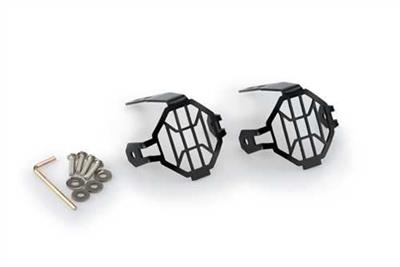 PUIG/9785N PROTECTIVE GRILLE FOR AUXILIARY LIGHTS C/BLACK