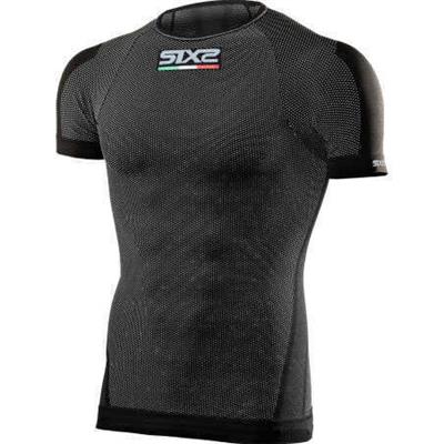 SIX2 TS1 4 MEVSİM TERMAL T-SHIRT SİYAH KARBON