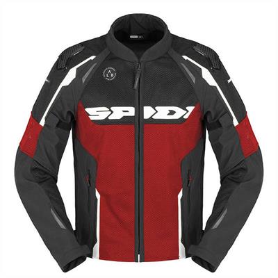 SPIDI RACE WARRIOR 2 NET YAZLIK CEKET SİYAH KIRMIZI