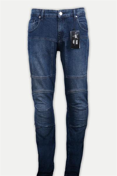 THORR Thunder - Mavi Denim Korumalı Motosiklet Pantolonu