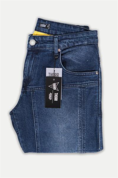 THORR Thunder - Mavi Denim Korumalı Motosiklet Pantolonu