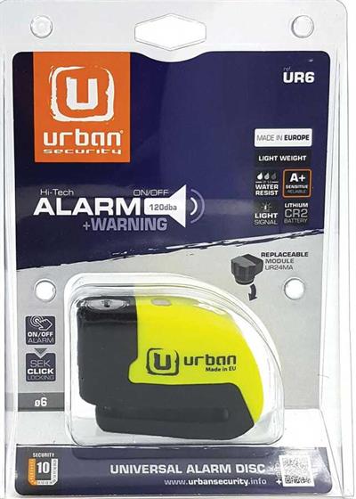 URBAN SECURITY UR6 ALARMLI DISK KILIDI
