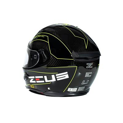 ZEUS KASK/ZS-1800B GLOSS CARBON AM8 FLUO YLW