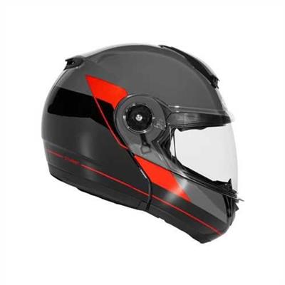 ZEUS KASK/ZS-3050 GREY BE7 RED