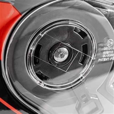 ZEUS KASK/ZS-3050 GREY BE7 RED