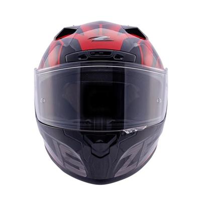 ZEUS KASK/ZS-826 PEARL BLACK BK3 RED