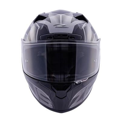 ZEUS KASK/ZS-826 PEARL BLACK BK3 SILVER