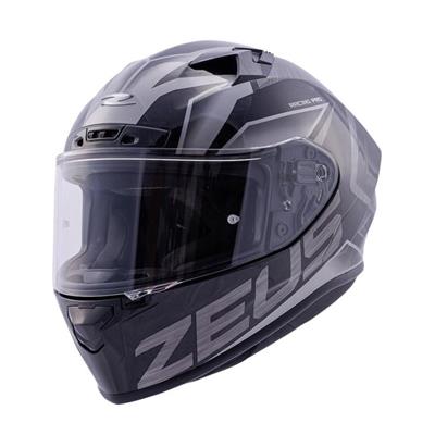 ZEUS KASK/ZS-826 PEARL BLACK BK3 SILVER