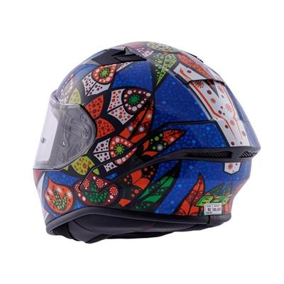 ZEUS KASK/ZS-826 PEARL BLACK BK6 BLUE