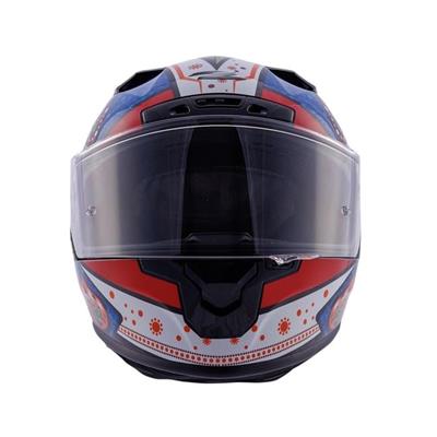 ZEUS KASK/ZS-826 PEARL BLACK BK6 BLUE
