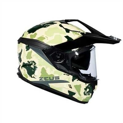 ZEUS KASK/ZS-913 YELLOW BF6 GREEN
