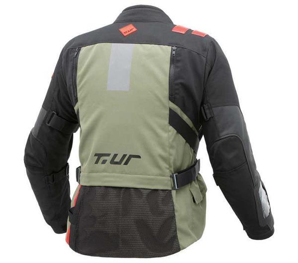 TUCANO T.UR ROADBOOK TOURING CEKET SİYAH YEŞİL