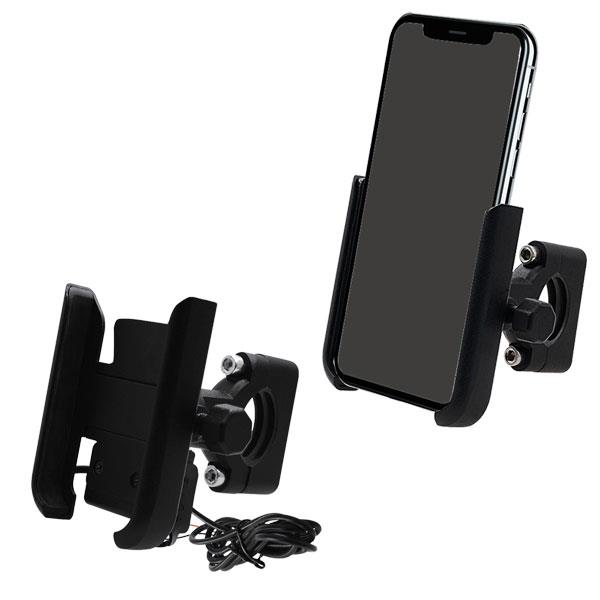 VEXO USBLI ALUMINIUM TELEFON TUTUCU GİDON BAĞLANTILI (CS-856C1 AÇIK MODEL)