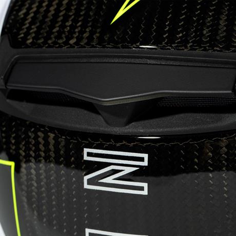 ZEUS KASK/ZS-1800B GLOSS CARBON AM8 FLUO YLW