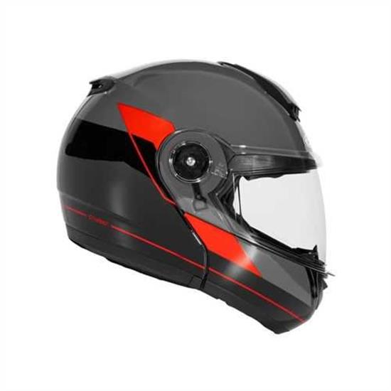 ZEUS KASK/ZS-3050 GREY BE7 RED