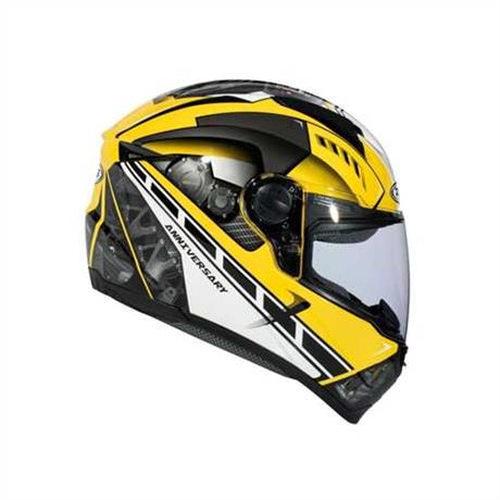ZEUS KASK/ZS-811A YELLOW(Y-84)AL41 WHITE