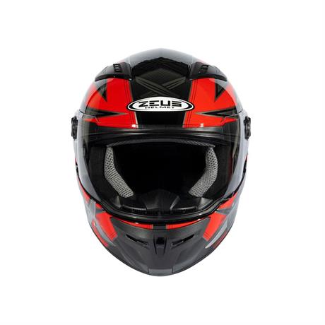 ZEUS KASK/ZS-813A BLACK AN36-RED
