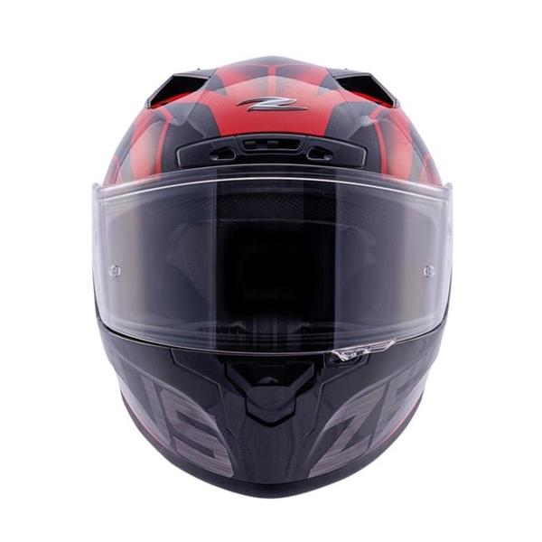 ZEUS KASK/ZS-826 PEARL BLACK BK3 RED