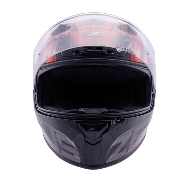 ZEUS KASK/ZS-826 PEARL BLACK BK3 RED