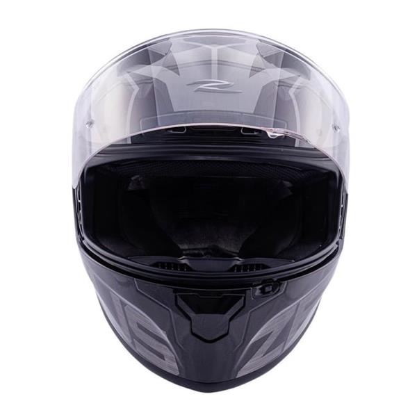 ZEUS KASK/ZS-826 PEARL BLACK BK3 SILVER