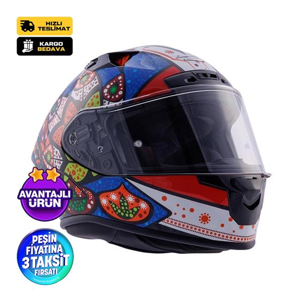 ZEUS KASK/ZS-826 PEARL BLACK BK6 BLUE
