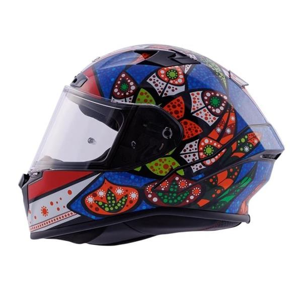 ZEUS KASK/ZS-826 PEARL BLACK BK6 BLUE