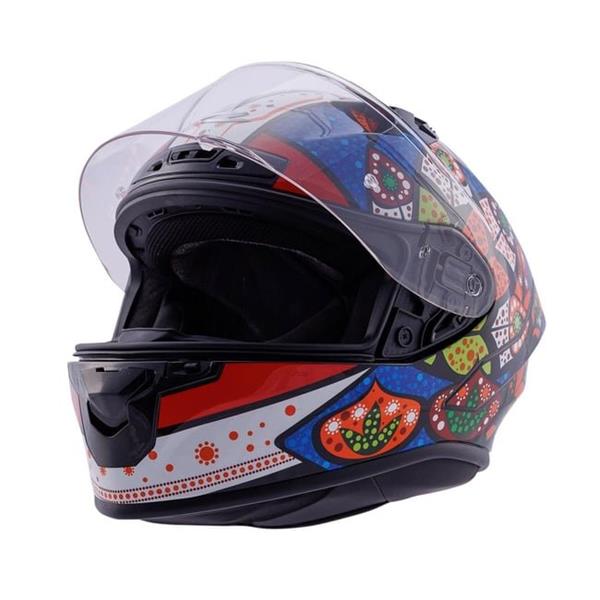 ZEUS KASK/ZS-826 PEARL BLACK BK6 BLUE