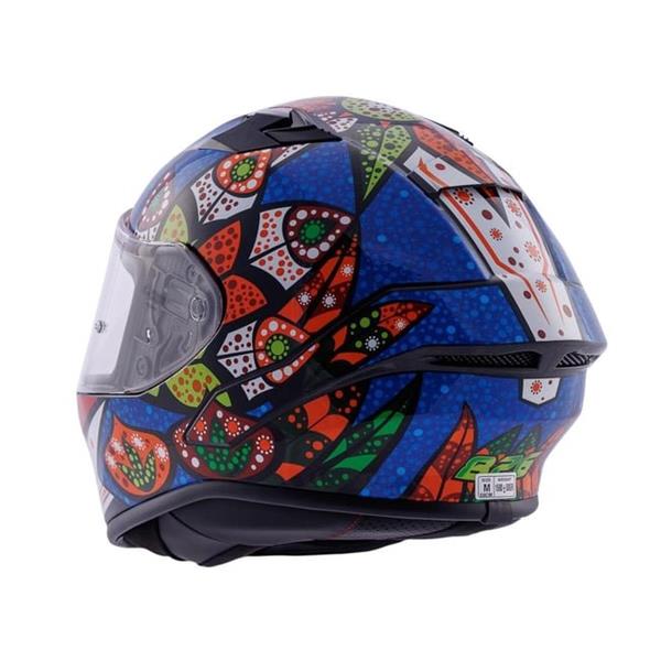 ZEUS KASK/ZS-826 PEARL BLACK BK6 BLUE