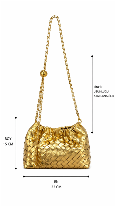 Botea Gold Çanta