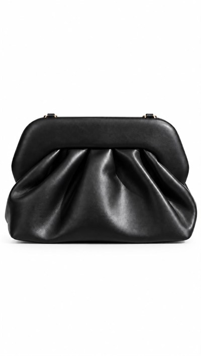Elara Siyah Clutch Çanta