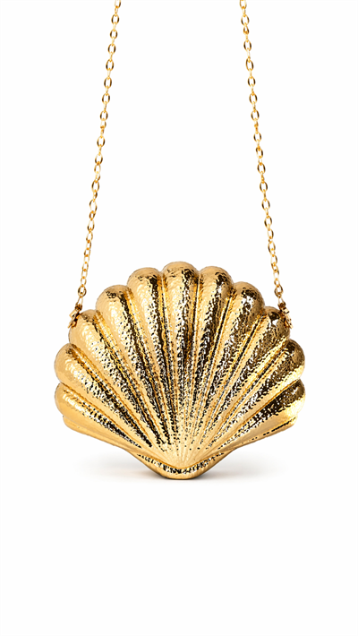 Kabuk Gold Çanta