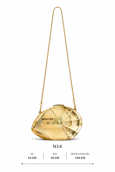 Mini Luna Gold Çanta