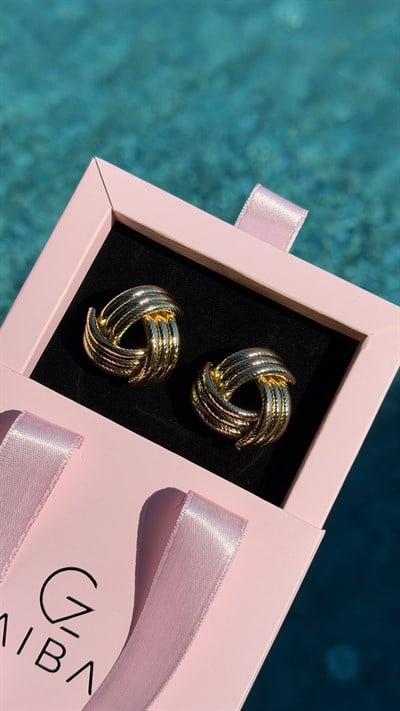 Zeo Küpe Gold (3cm)