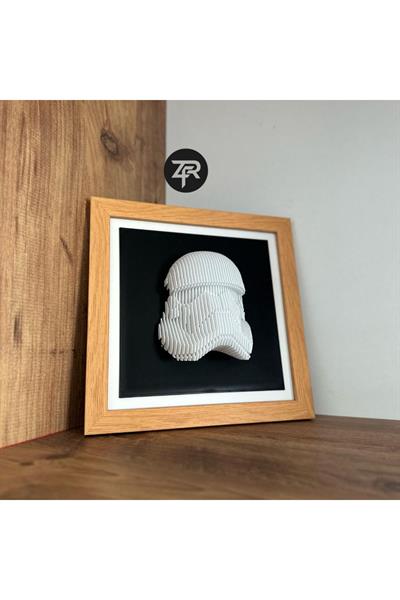 Stormtrooper 3 Boyutlu Çerçeveli Tablo