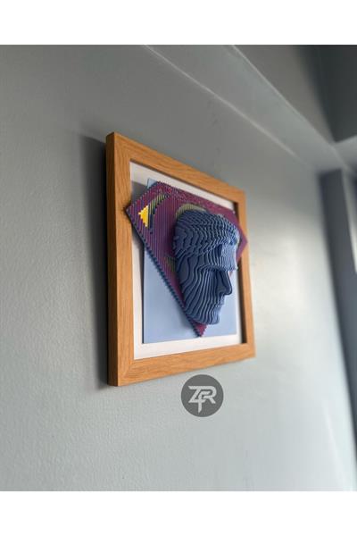 Süperman 3 Boyutlu Çerçeveli Tablo