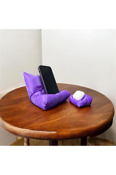 Yastık Temalı Telefon  ve Airpods Tutucu