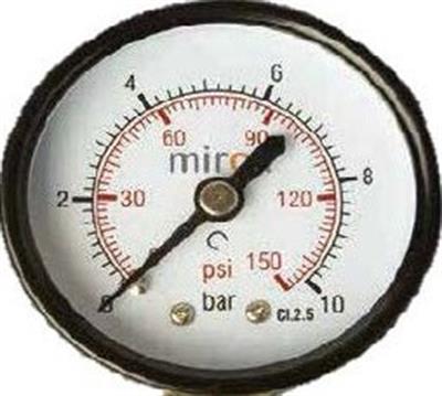 50 mm Arka Bağlantılı Manometre