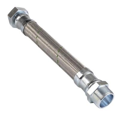 60 cm 16 Bar Düz / Aluminyum Örgülü Flex Hortum