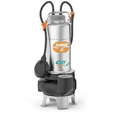  City Pumps RANGER MC 10/50 Çift Kanallı Fosseptik Pompası Apartman Sistemleri İçin 0.75 kW - 12 mSS