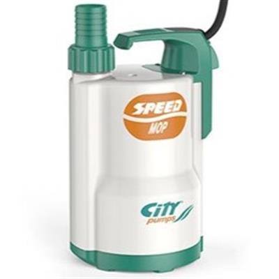  City Pumps SPEED MOP 50M 2 mm Seviyeye Kadar Drenaj Pompası Sel Tahliyesi İçin 0.37 kW - 9 mSS