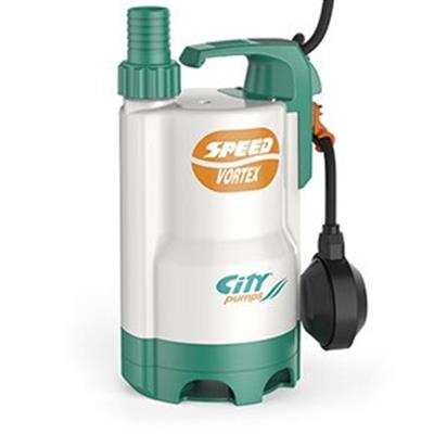  City Pumps SPEED VORTEX 50M Kirli Su Dalgıç Pompa Katı Parçacıklar İçin 0.37 kW - 7 mSS