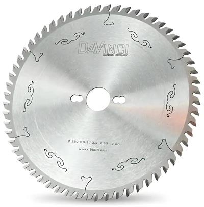 DaVinci 150x3x30mm 24 diş Ahşap Testeresi - Kontrplak, Ham Sunta | Endüstriyel TCT Elmas Daire Testere