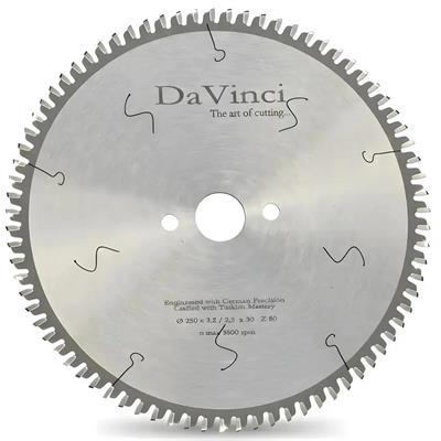 DaVinci 160x2,4x30mm 48 diş Alüminyum and PVC Testeresi | Endüstriyel TCT Elmas Daire Testere